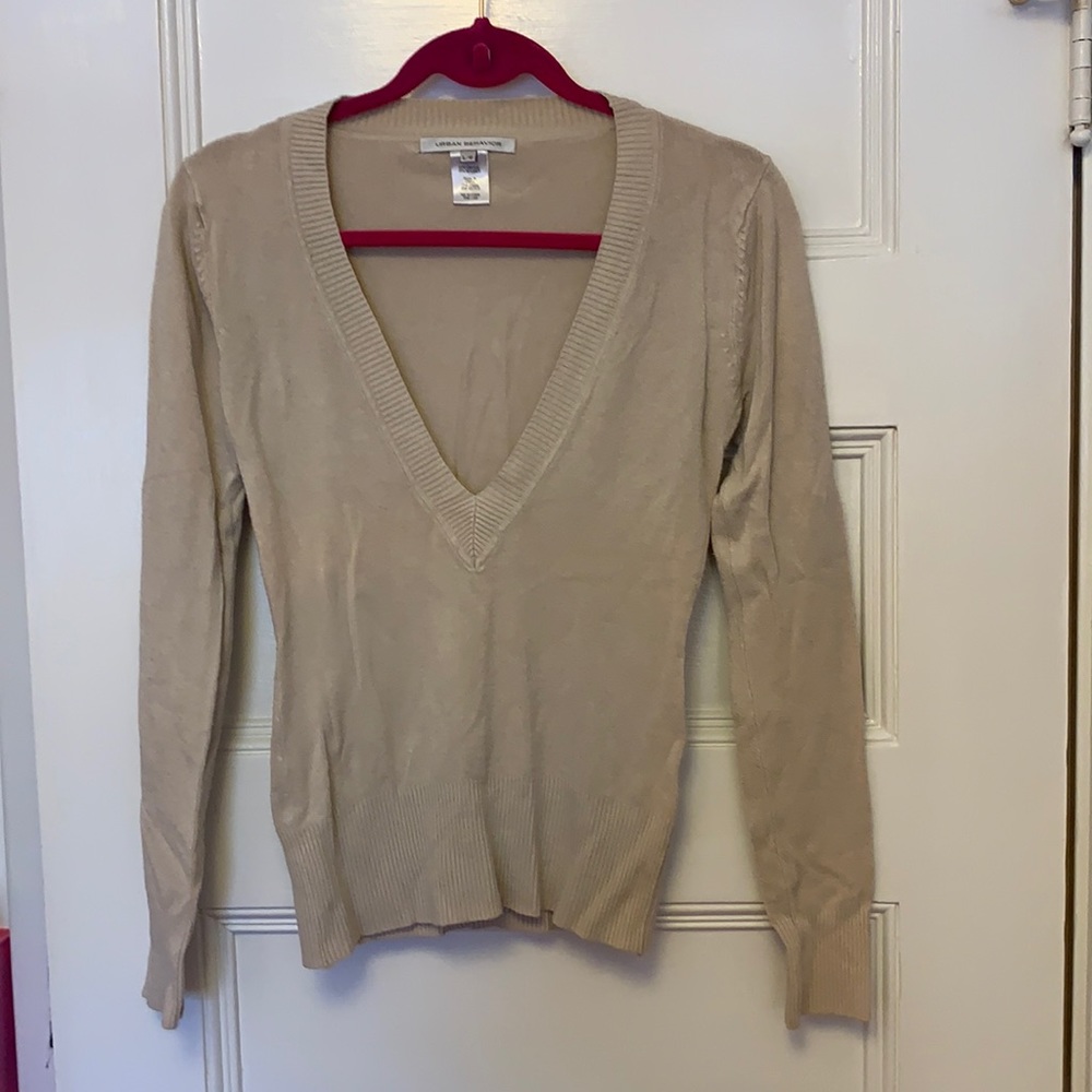 Urban Behavior Large Tan Sweater
